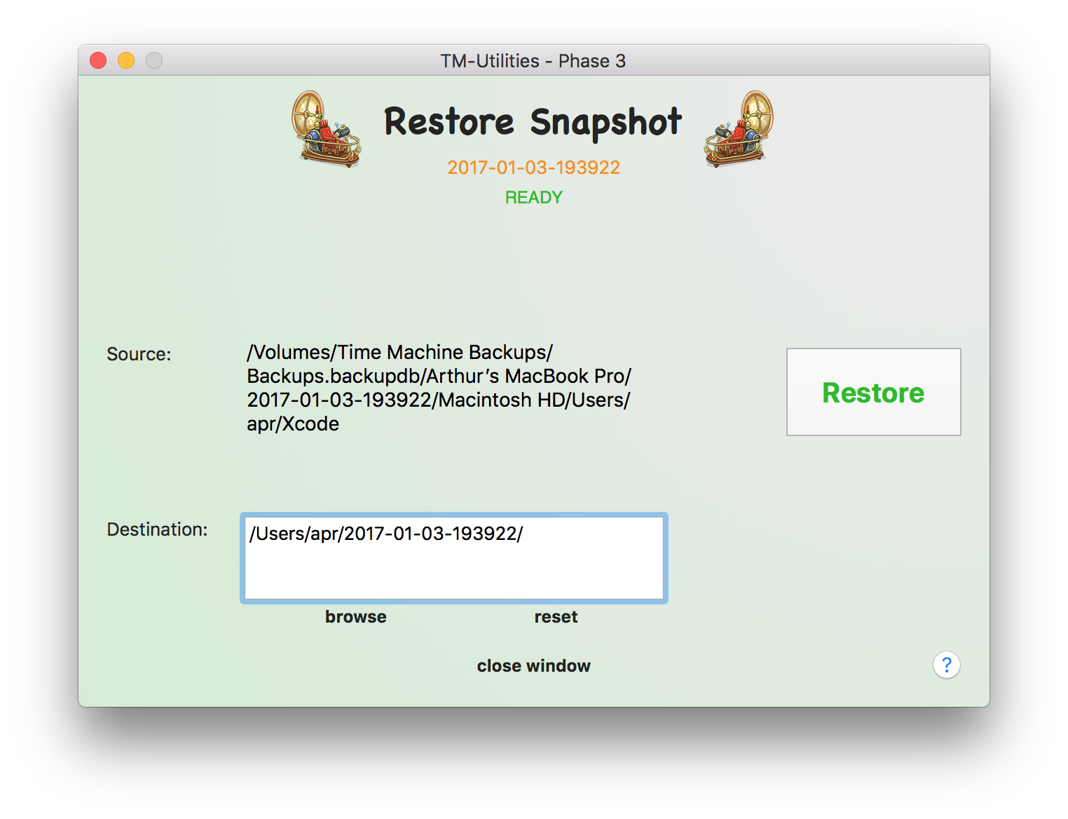 restore